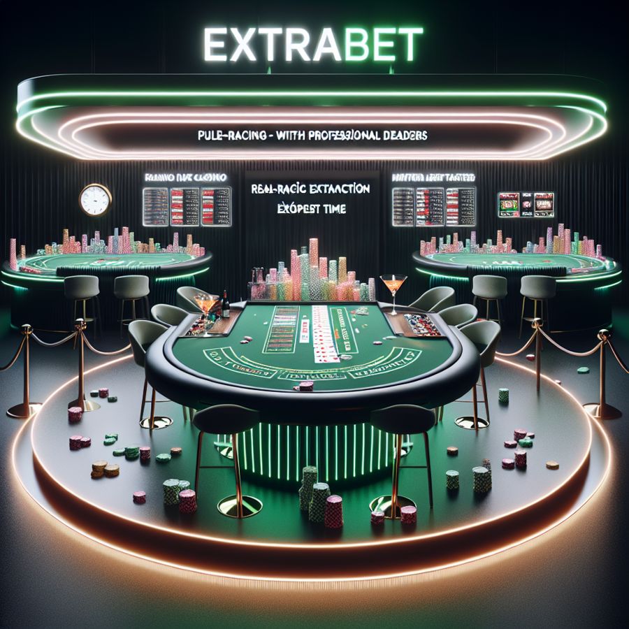 Extrabet Canlı Casino: Gerçek Krupiyelerle Anında Heyecan