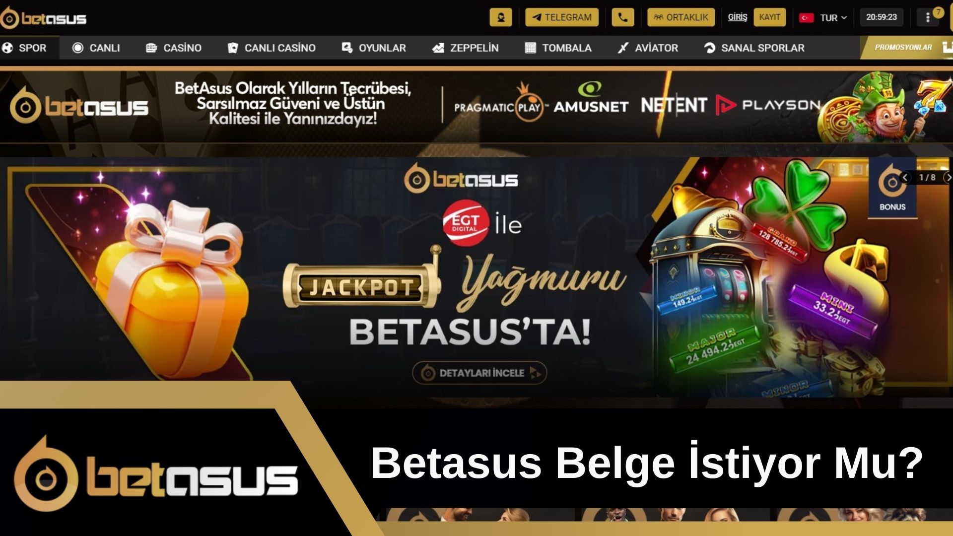 Betasus belge istiyor mu